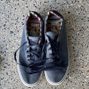 Vans Men's Denim Blue Sneakers